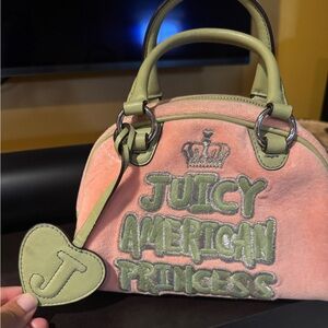 Juicy Couture Vintage American Princess Bowler Bag